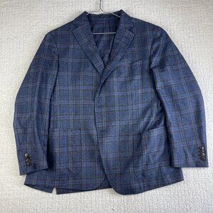 Luigi Bianchi Mantova Loro Piana Blazer Sport Coat Mens 58 R New-Zealand Wool